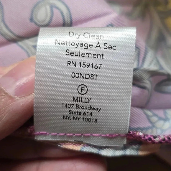 {MILLY} Irene Chain Pleated Midi Dress - Picture 17 of 17